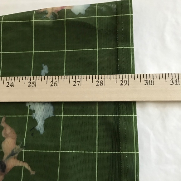 SHANE JUSTIN Romper Fashion Gawd Mesh Jumpsuit Green Plus Size 3X Size 1X 2X - Picture 16 of 16